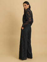 Reta Wide Leg Lace Trousers