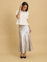 Olia Short Sleeve Knitted Top