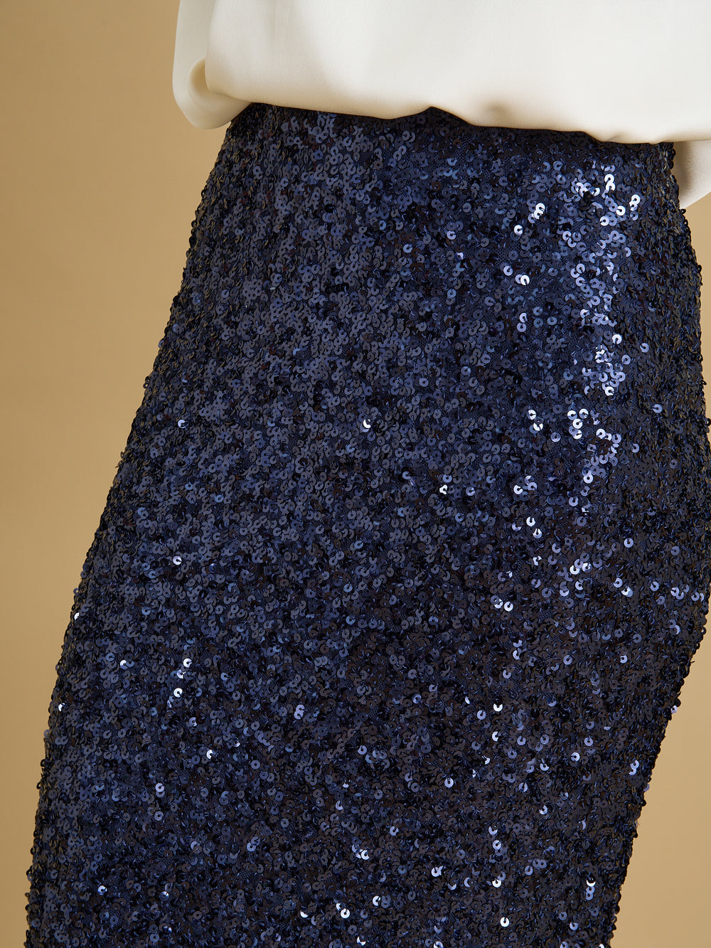 Kimmie Sequin Pencil Skirt