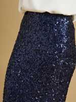 Kimmie Sequin Pencil Skirt