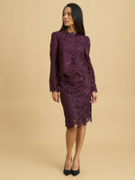 Peta Guipure Lace Top