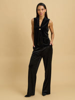 Tegan Velvet Sleeveless Top