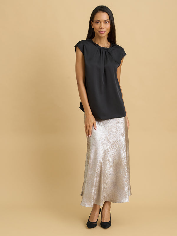 Moira Twist Neck Top