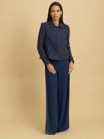 Lori Jacquard Bolero Jacket