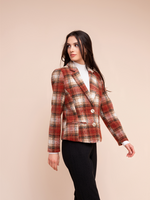 Alison Sheri Checked Blazer 