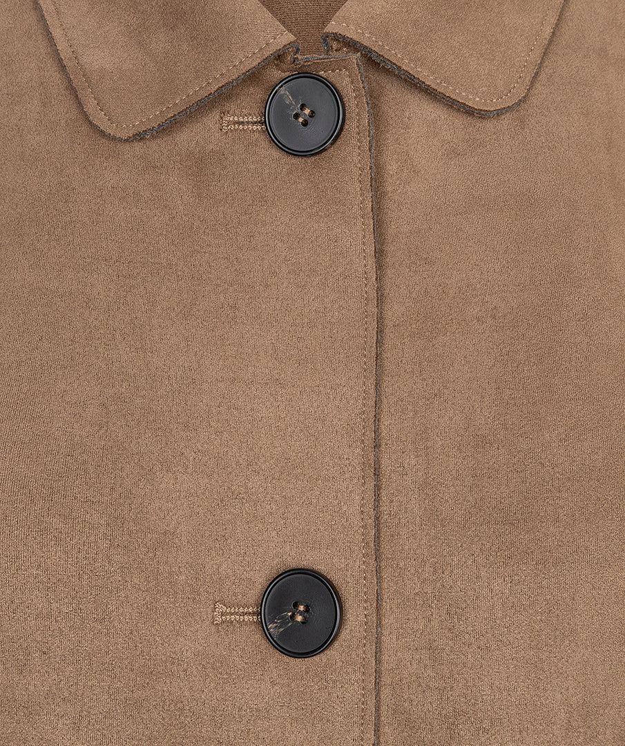 Esqualo Suedline Collar Pocket Jacket