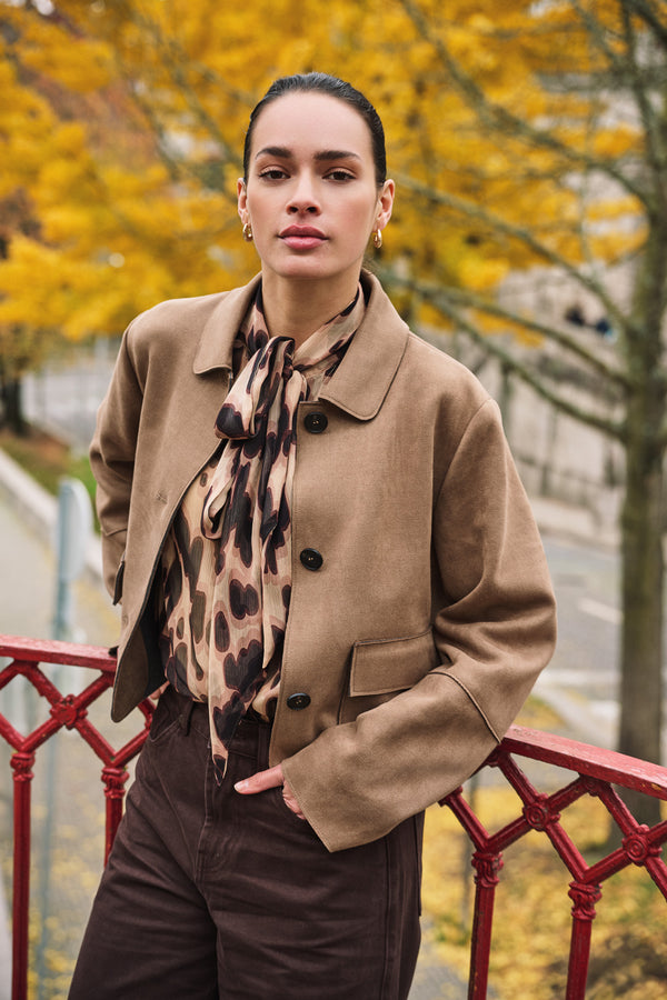 Esqualo Soft Embrace Blouse Scarf