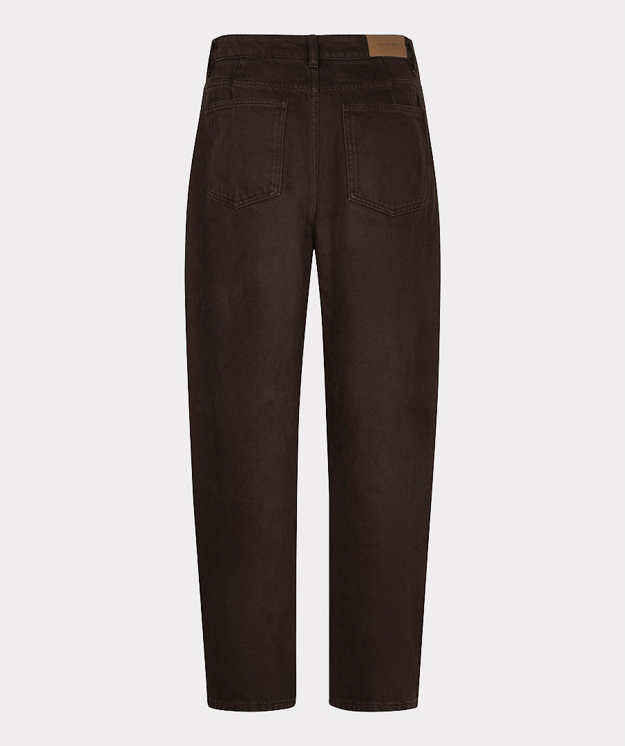 Esqualo Cacao Barrel Jean Trouser