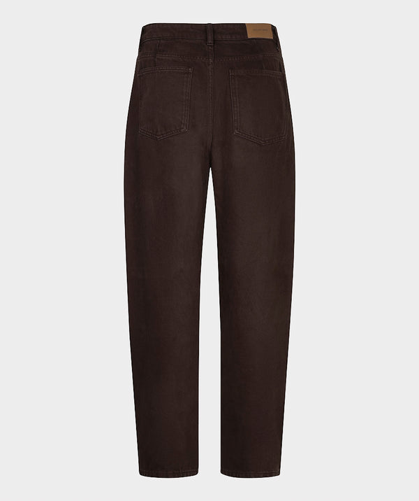 Esqualo Cacao Barrel Jean Trouser