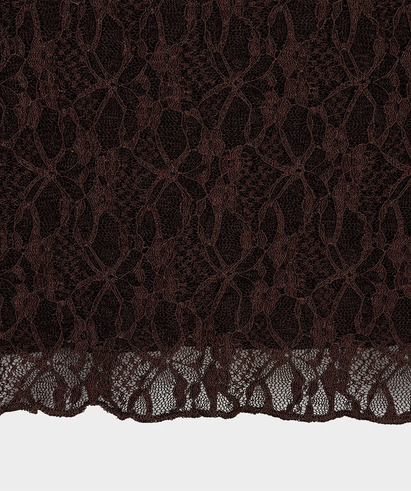Esqualo Long Sleeve Lace Top