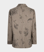 Esqualo Paisley Check Blazer