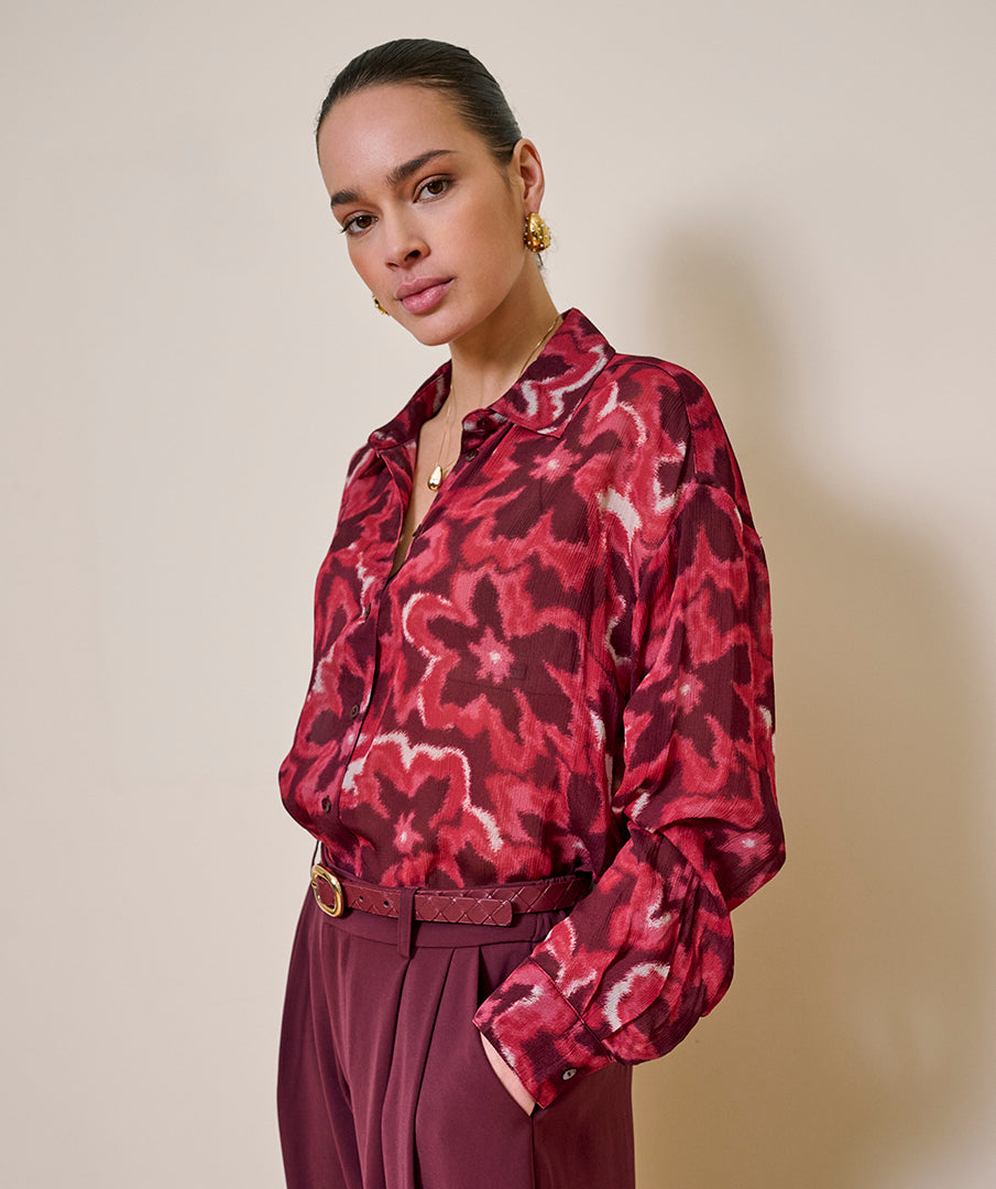 Esqualo Autumn Bloom Blouse