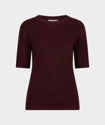 Esqualo Short Sleeve Stud Sweater