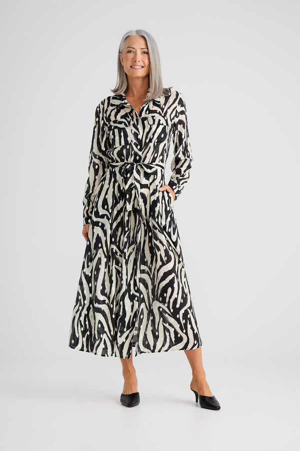 Rossellini Long Sleeve Dress
