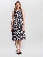 Alesha Embroidered Midi Fit And Flare