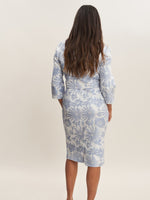 Emeline Jacquard Sheath Dress And Bolero Jacket