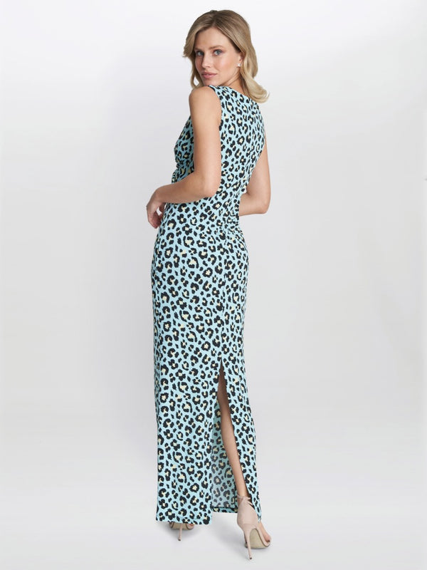 Hudson Animal Jersey Maxi Dress