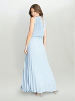 Chelsey Maxi Dress With Pleat Skirt