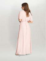 Crissy Maxi Dress With Cape Sleeve