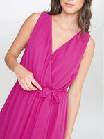 Imogen Sleevless Wrap Dress