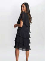 Bella Georgette Tiered Dress