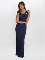 Harley Maxi Dress With Trim