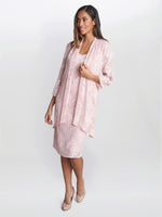 Gemma Chiffon Jacquard Dress & Jacket