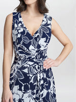 Denise Fit And Flare Jersey Dress