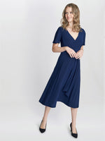 Donna Jersey Dress With Tie Belt