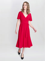 Donna Jersey Dress With Tie Belt