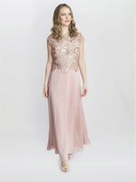 Shirley Maxi Dress With Embroidered Sequin Bodice