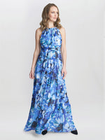 Maria Maxi Printed Sleeveless Dress