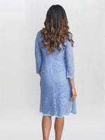 Clarabelle Mock Lace Jacket And Crepe Dress