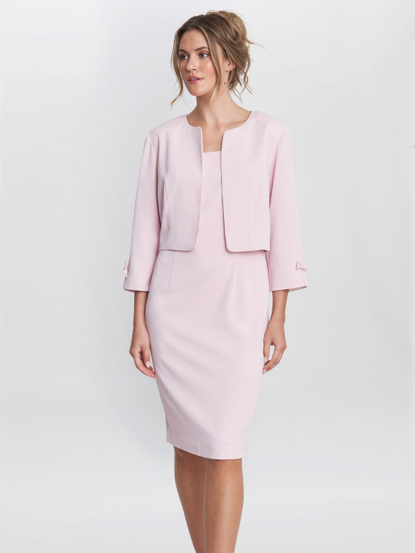 Corinne Crepe Dress And Jacket