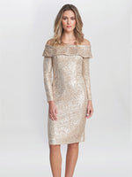 Anthea Off The Shoulder Sequin Dress