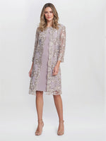 Daryl Embroidered Mock Jacket Dress