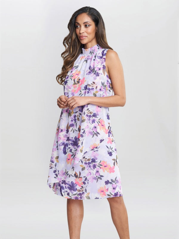 Ginnie Printed Sleeveless Dress