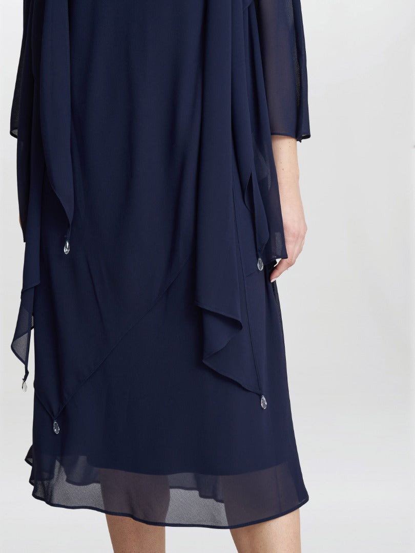 Rita Piece Tiered Dress And Jacket – Gina Bacconi