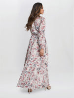 Thea Sheered Long Sleeve Dress