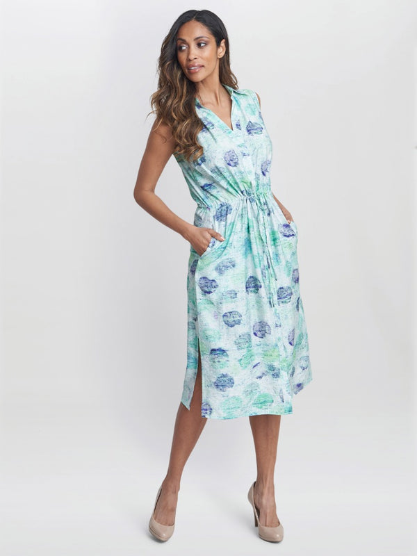 Roseline Print Holiday Dress