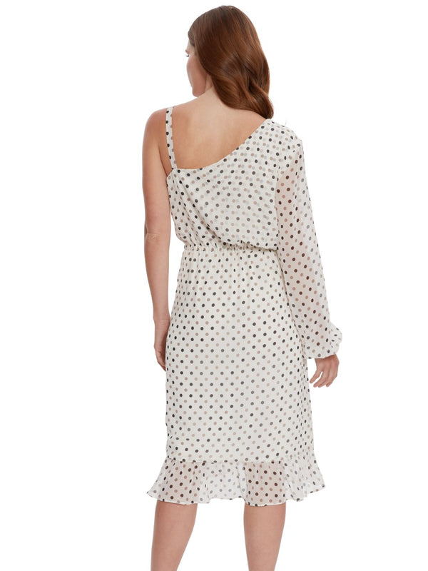Sasha Chiffon Spot  Dress Wrap