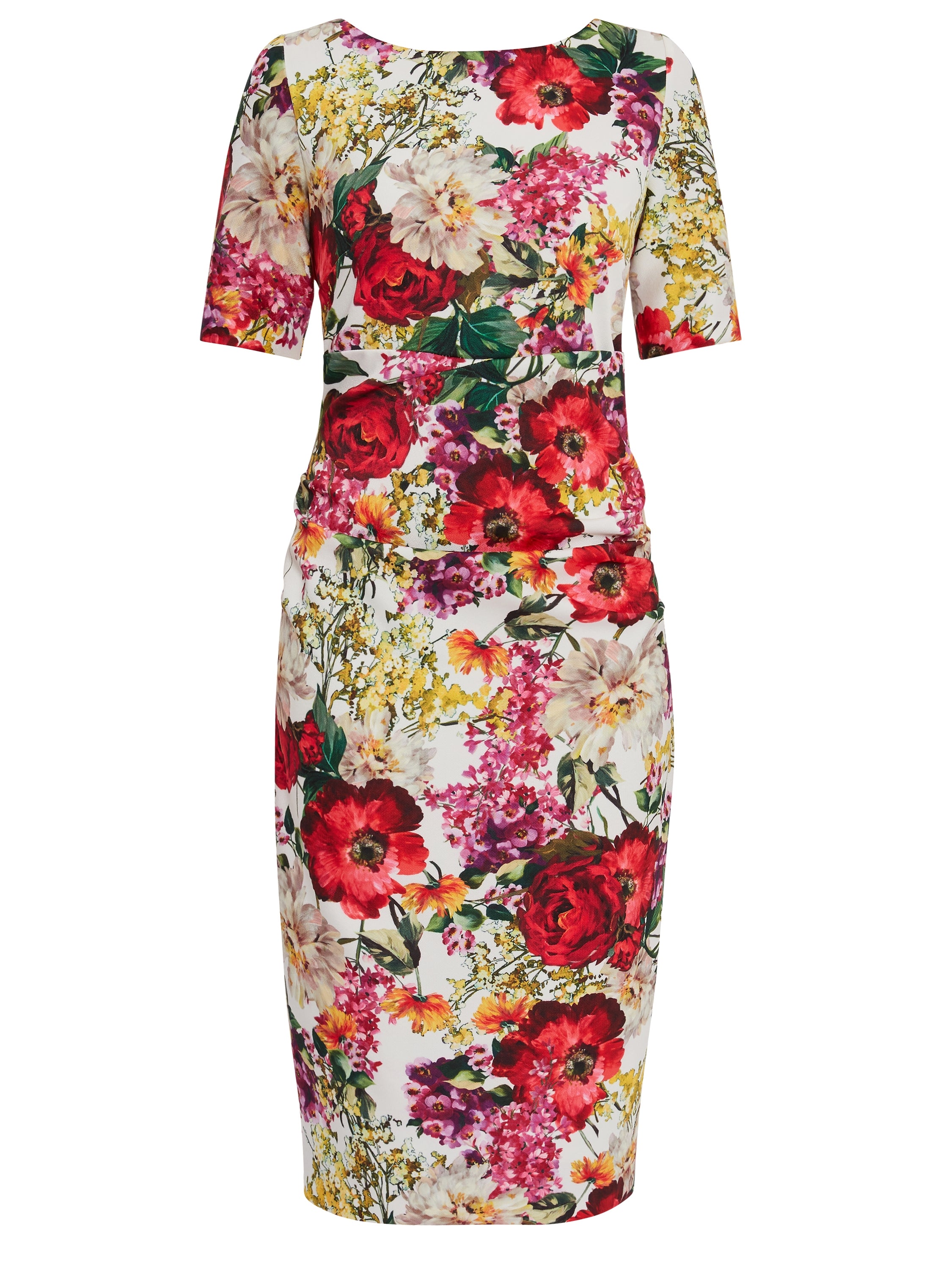 Cybil Floral Scuba Dress Gina Bacconi