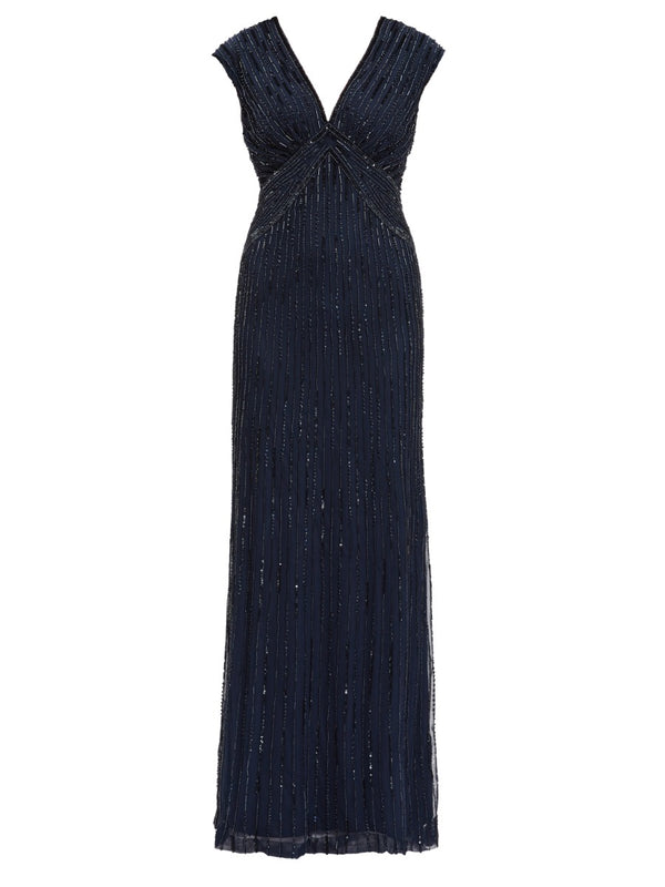 Susan Beaded Maxi Dress
