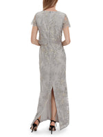 Drew Double Layer Embroidered Maxi Dress