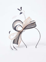 Menali Two Tone Fascinator