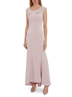 Westly Satin Beaded Maxi Dress