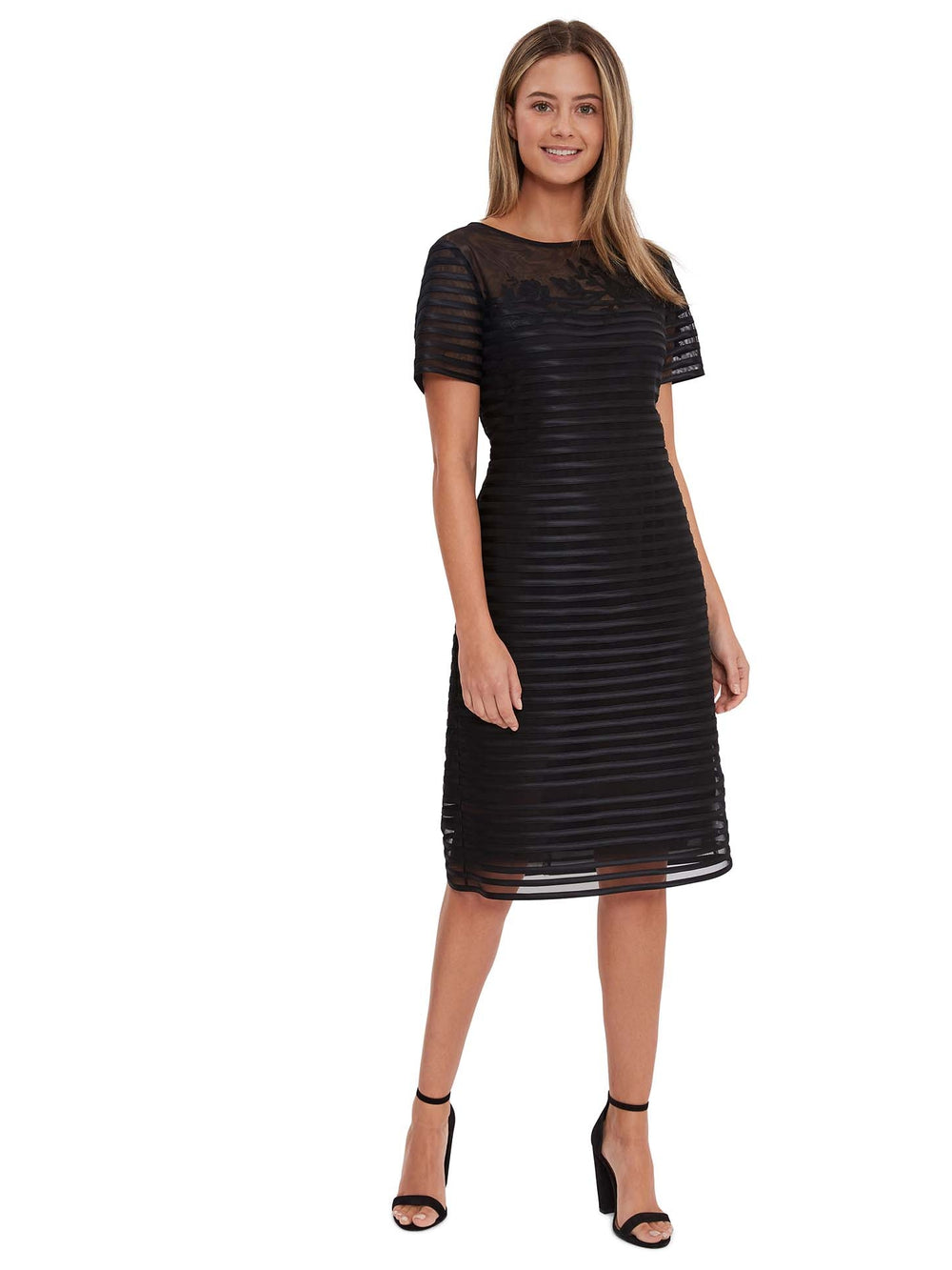 Millicent Striped Dress Gina Bacconi