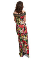 Leilyn Scuba Maxi Dress