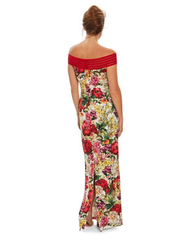 Leilyn Scuba Maxi Dress