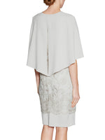 Moss Crepe Cape